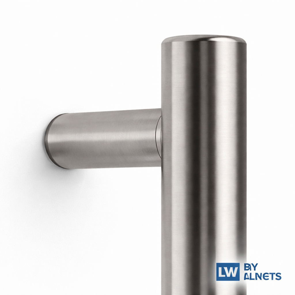 Puxador Tubular em Aço Inox para Gavetas e Armários | Pressa Redonda