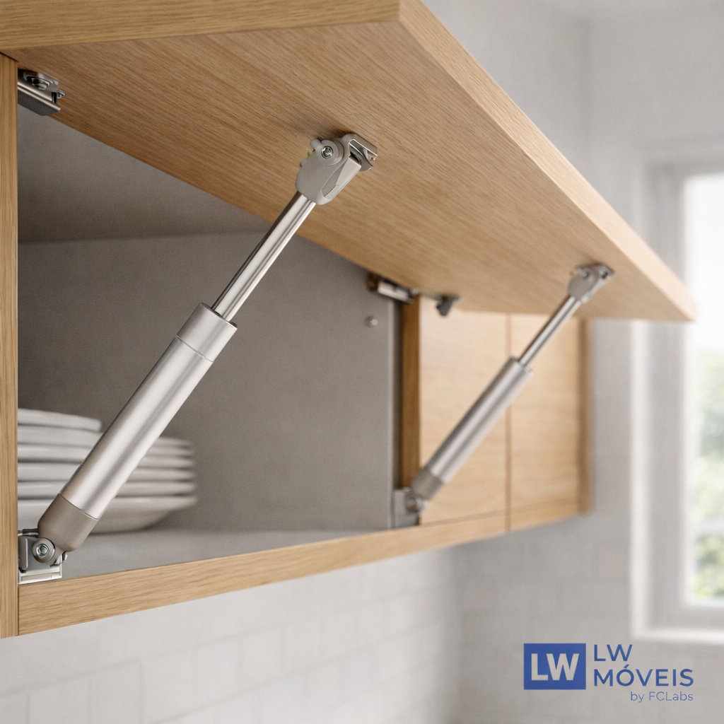 Kit Pistões a Gás Normal para Móveis