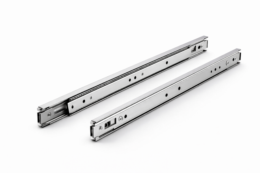 Kit Corrediça Telescópica H35 Light para Gavetas até 30kg com Parafusos